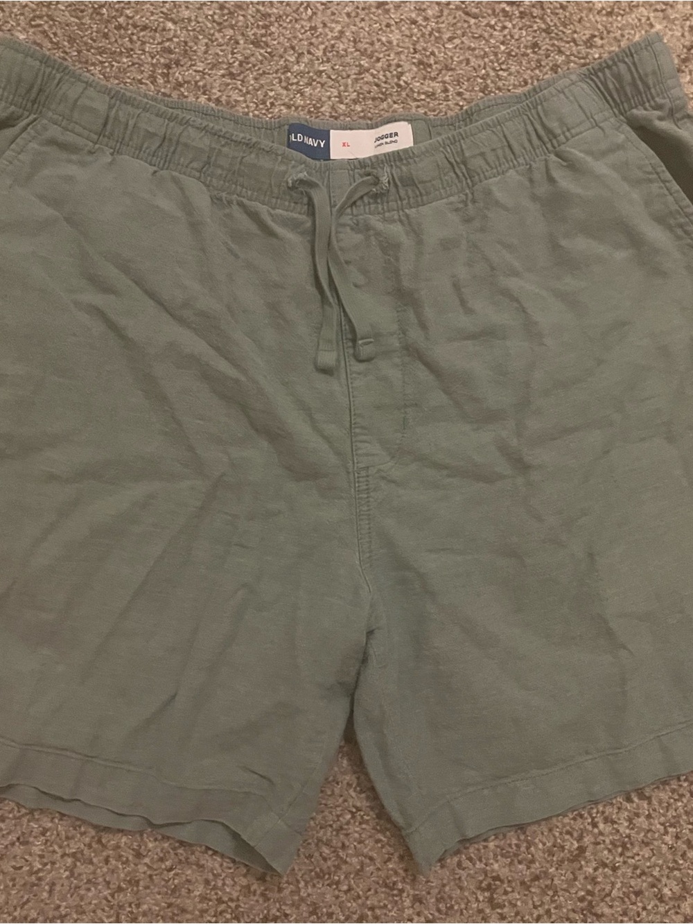 Old Navy Men's Drawstring Shorts — Sage